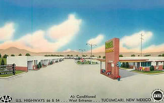 Motel Conchas in Tucumcari, New Mexico